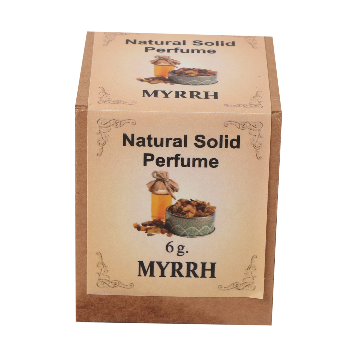 MYRRH - SOLID PERFUME ( WOODY FRAGRANCE )