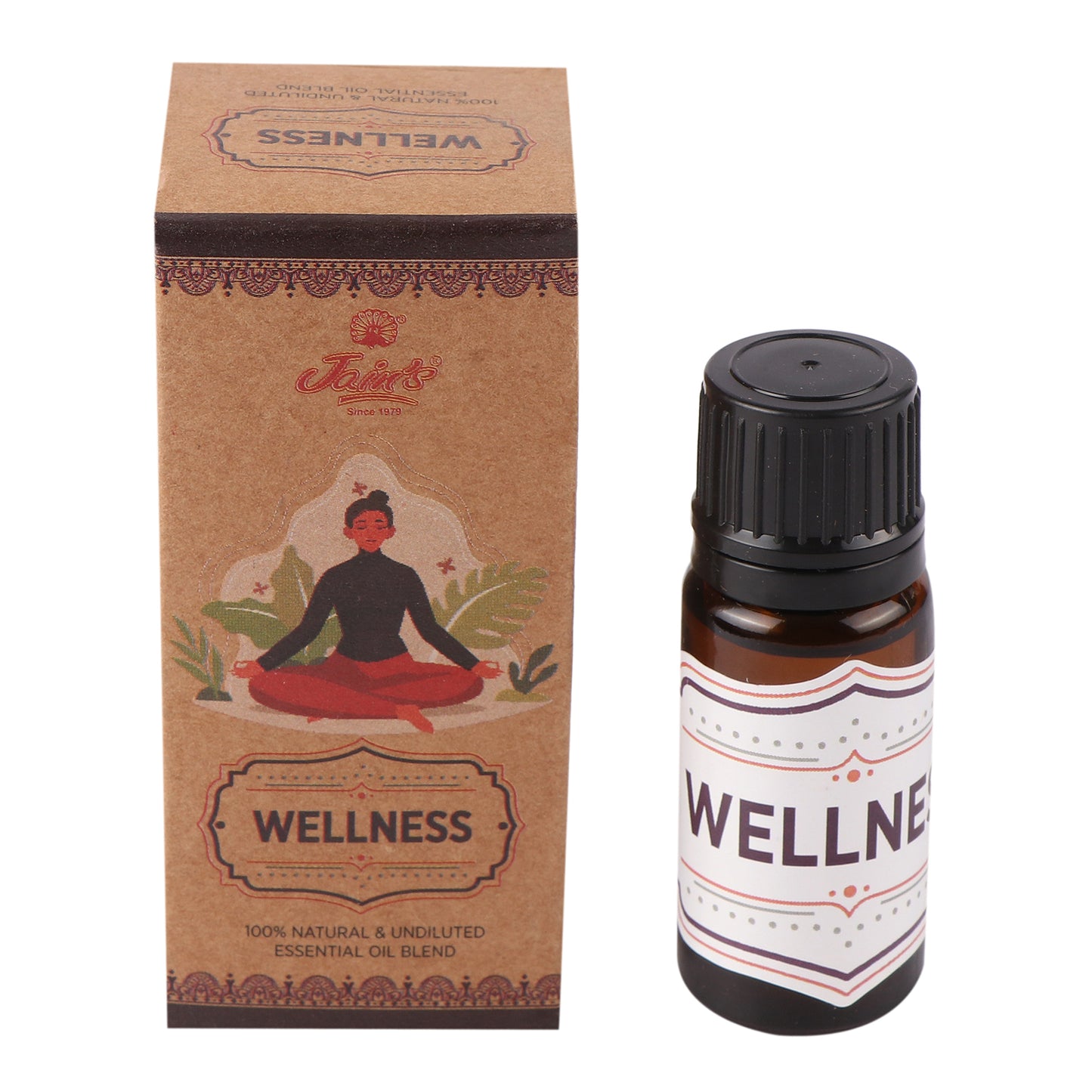 WELLNESS  ( PURE ESSENTIAL OIL BLEND ) 10 ML WITH DROPPER